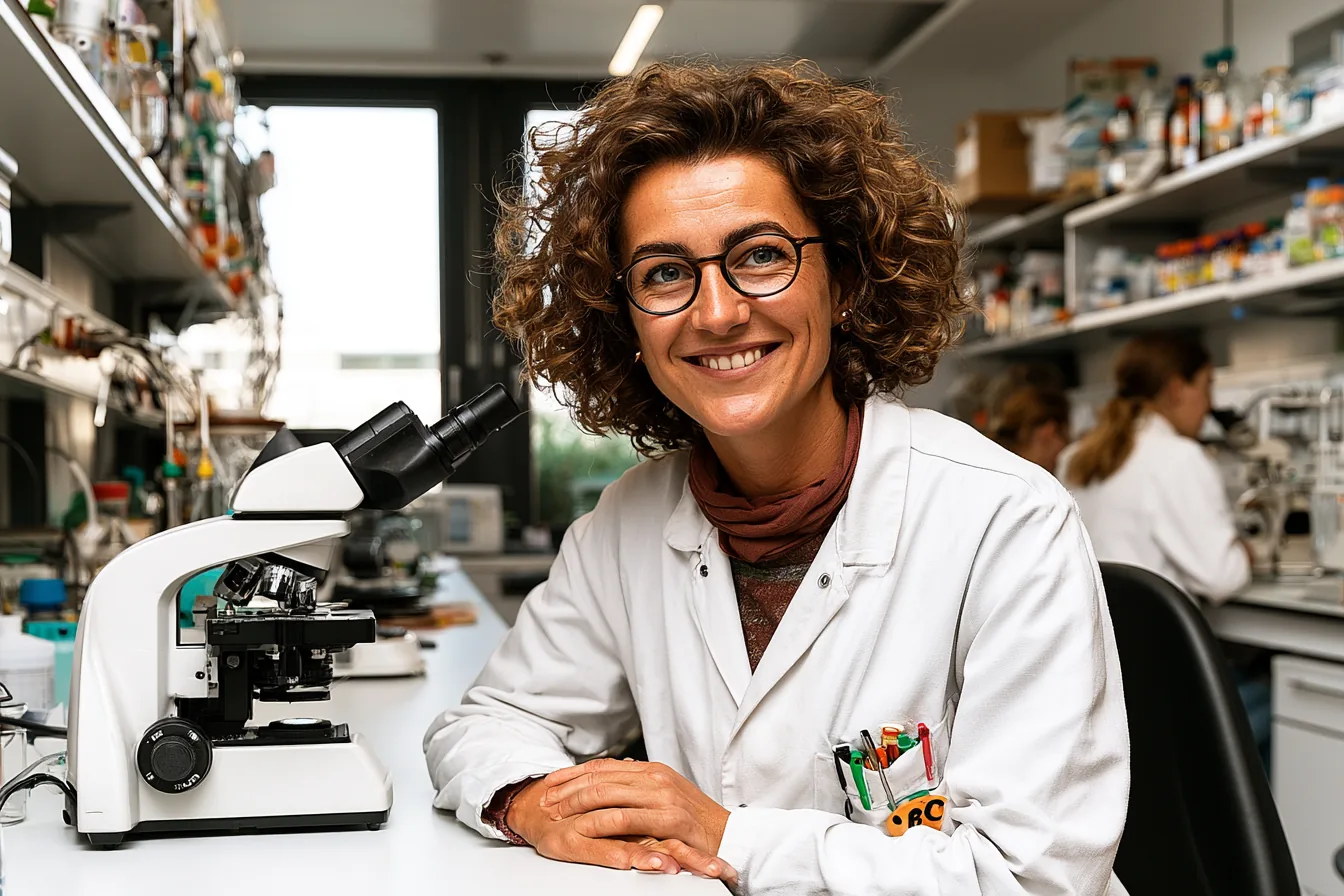 Biomedizinerin im modernen Forschungslabor – Biomedizin als Alternative zum Medizinstudium