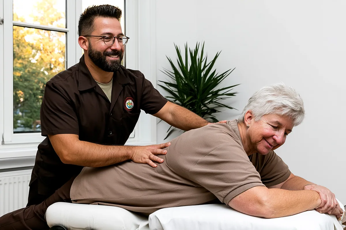 Chiropraktiker bei der Behandlung – Chiropraktik als Alternative zum Medizinstudium