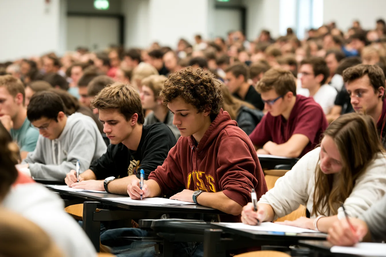 Studierende bei der Prüfungsvorbereitung – Diese Prüfungen erwarten Dich im Medizinstudium