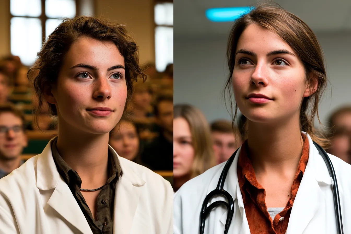 Studierende zwischen Hörsaal und Klinik – Duales Medizinstudium: Gibt es das überhaupt?