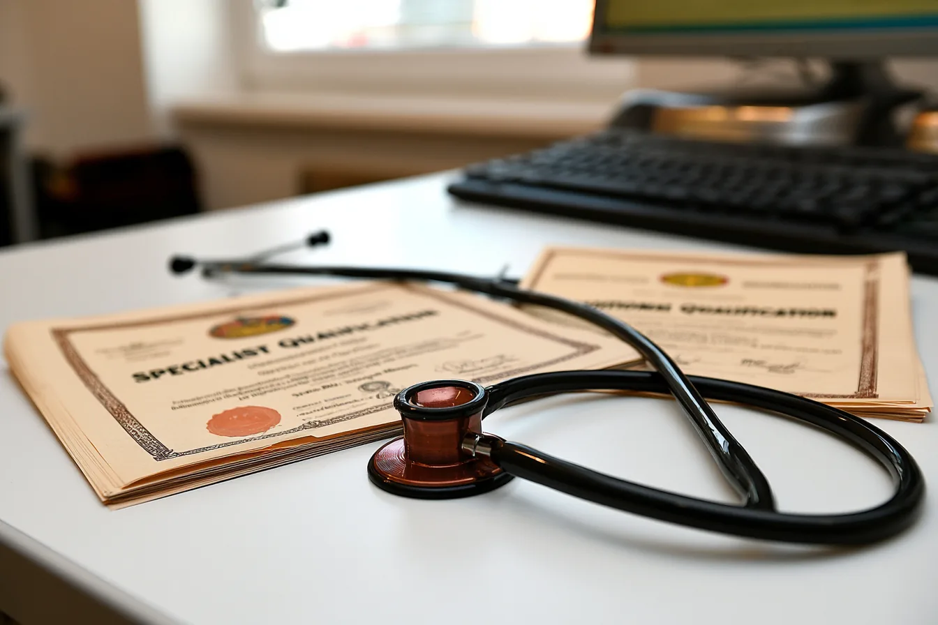 Zwei Ärzte vergleichen Qualifikationen – Facharzt vs. Zusatzbezeichnung – Was ist der Unterschied?