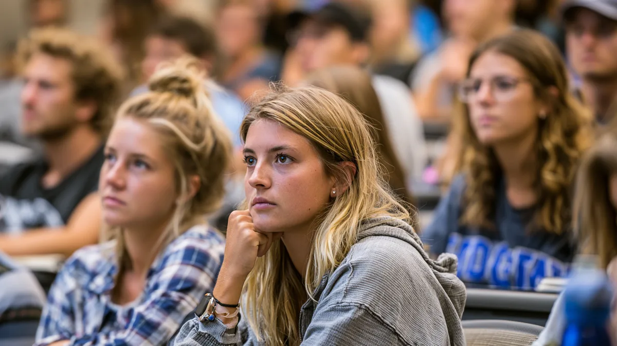 Studierende im Hörsaal eines gesundheitswissenschaftlichen Studiengangs Studierende im Hörsaal eines gesundheitswissenschaftlichen Studiengangs