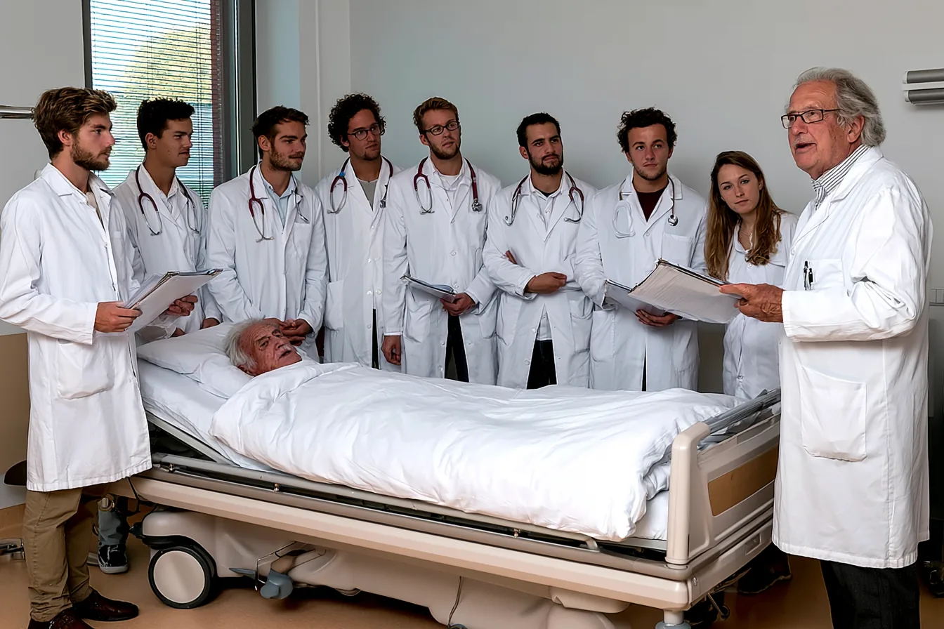 Studierende im Uniklinikum – Klinische Studienfächer im Medizinstudium im Medizinstudium