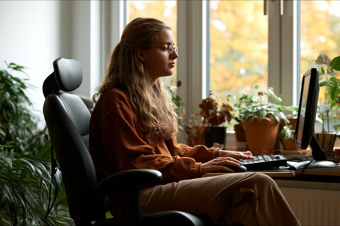 Studierende bei Online-Vorlesung – Medizin im Fernstudium studieren?