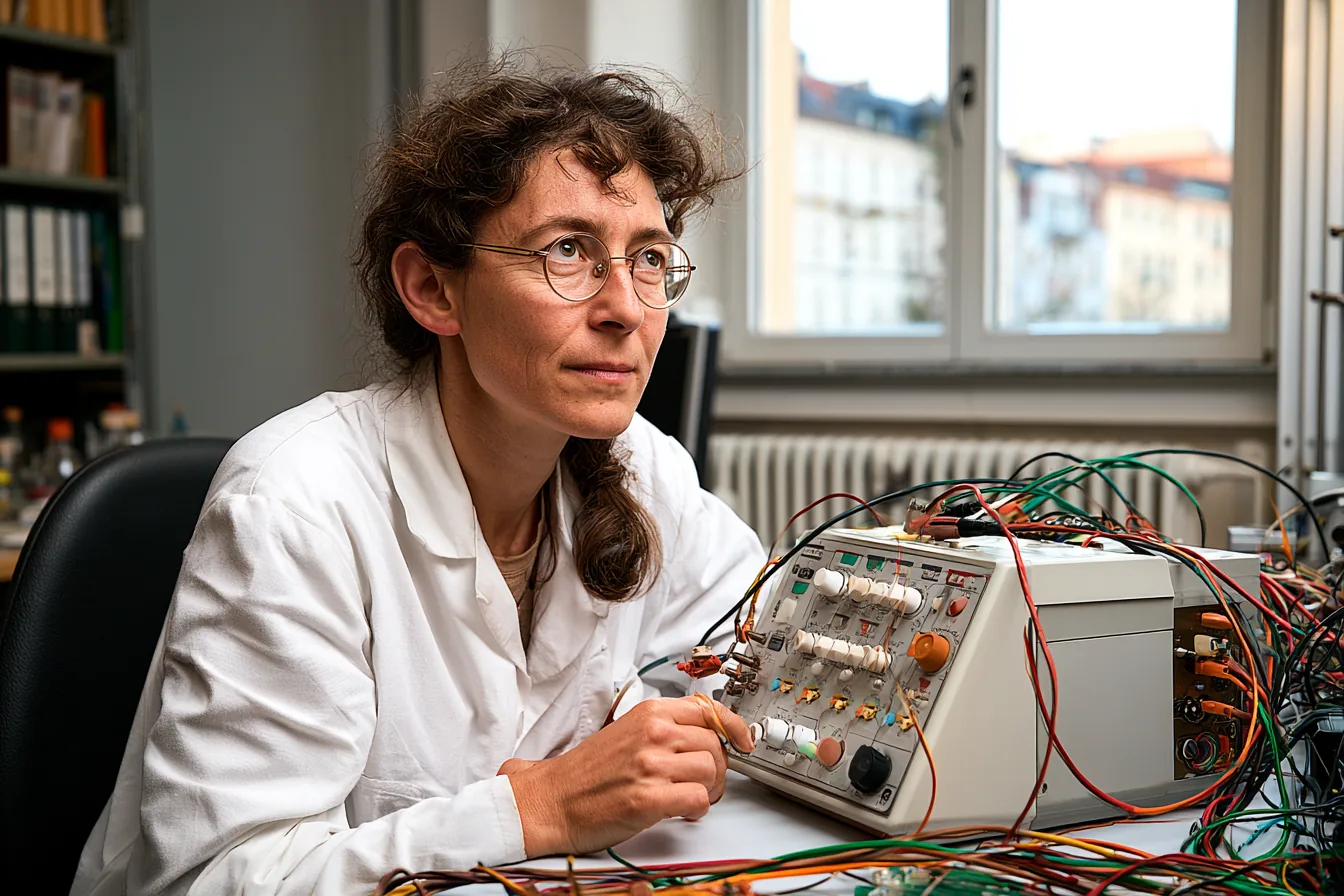 Medizintechnik-Ingenieur testet Gerät – Medizintechnik als Alternative zum Medizinstudium
