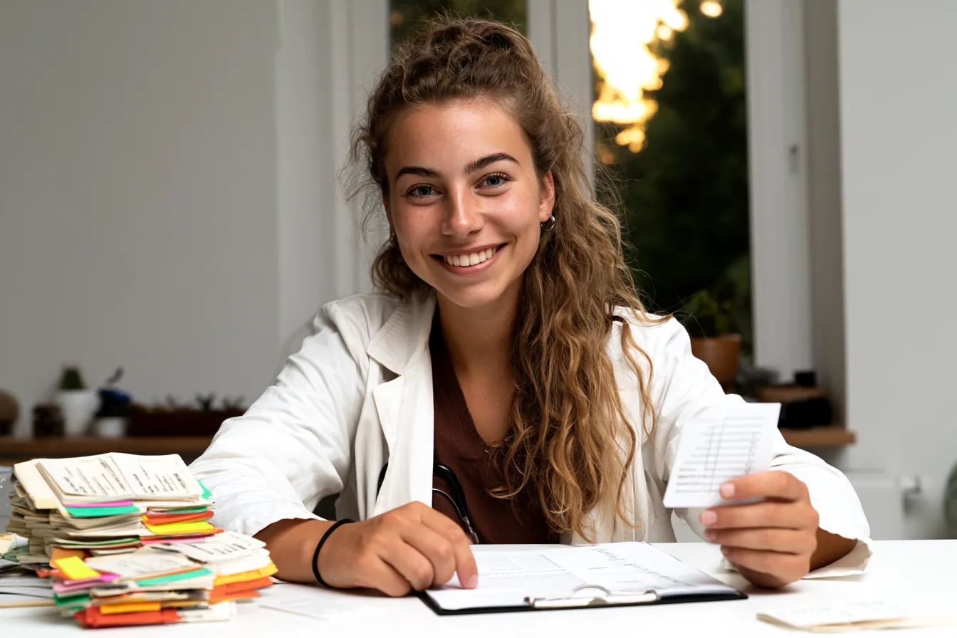 Studierende nach bestandener Prüfung – Tipps für ein erfolgreiches Physikum – So bestehst Du garantiert!
