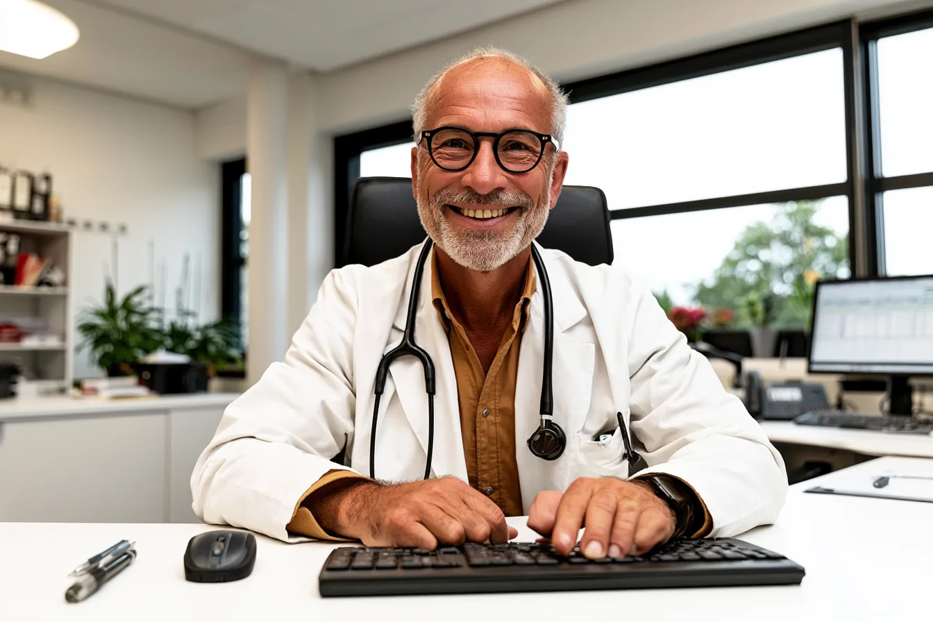 Betriebsarzt beim Gesundheitscheck im Unternehmen – Was macht ein Betriebsarzt?