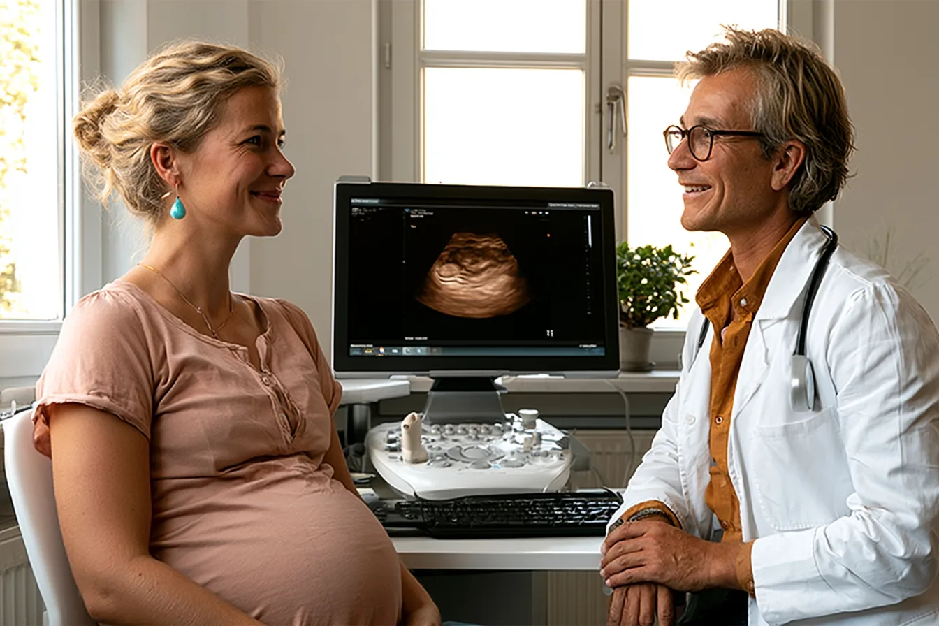 Frauenarzt im Beratungsgespräch in der Praxis – Was macht ein Frauenarzt?