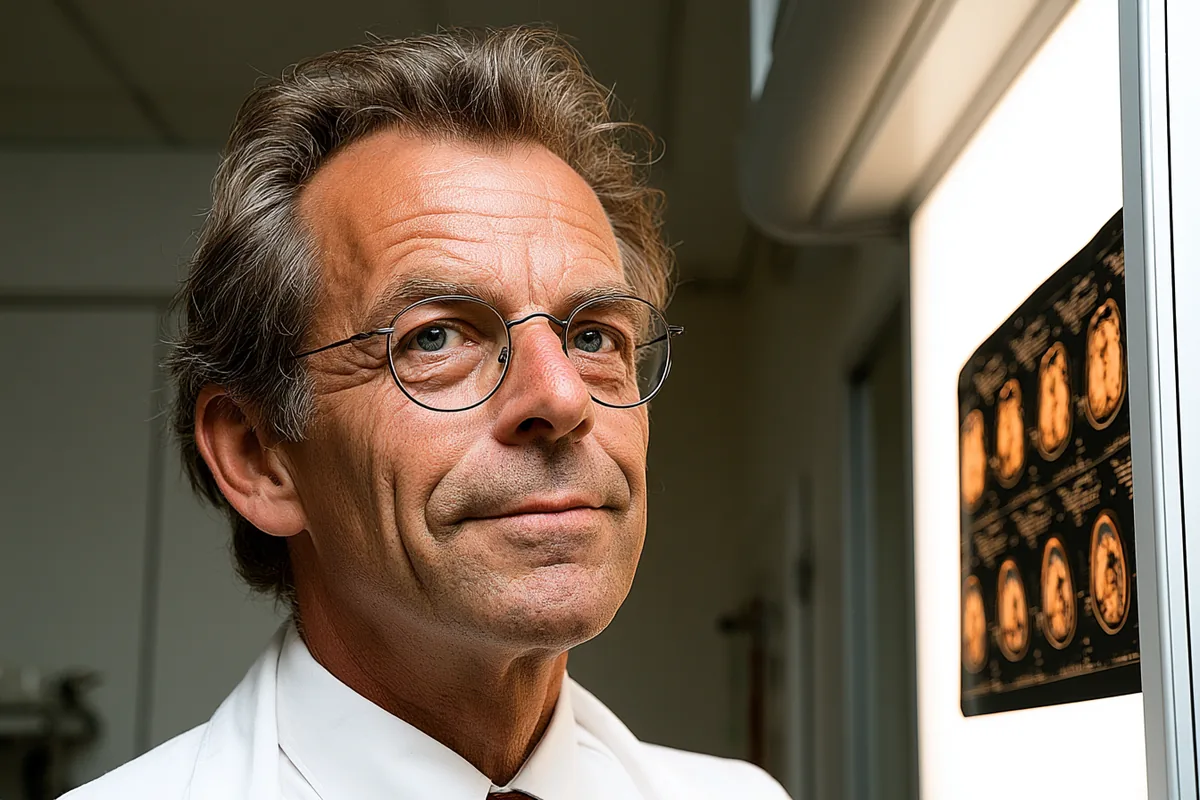 Gehirnchirurg analysiert MRT-Aufnahmen des Gehirns – Was macht ein Gehirnchirurg?
