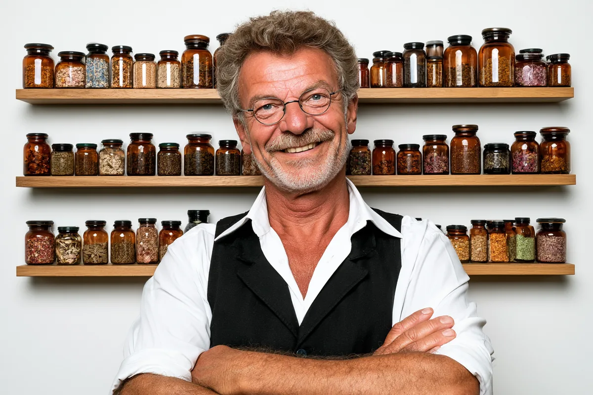 Naturheilkundler in Praxis mit pflanzlichen Mitteln – Was macht ein Naturheilkundler?