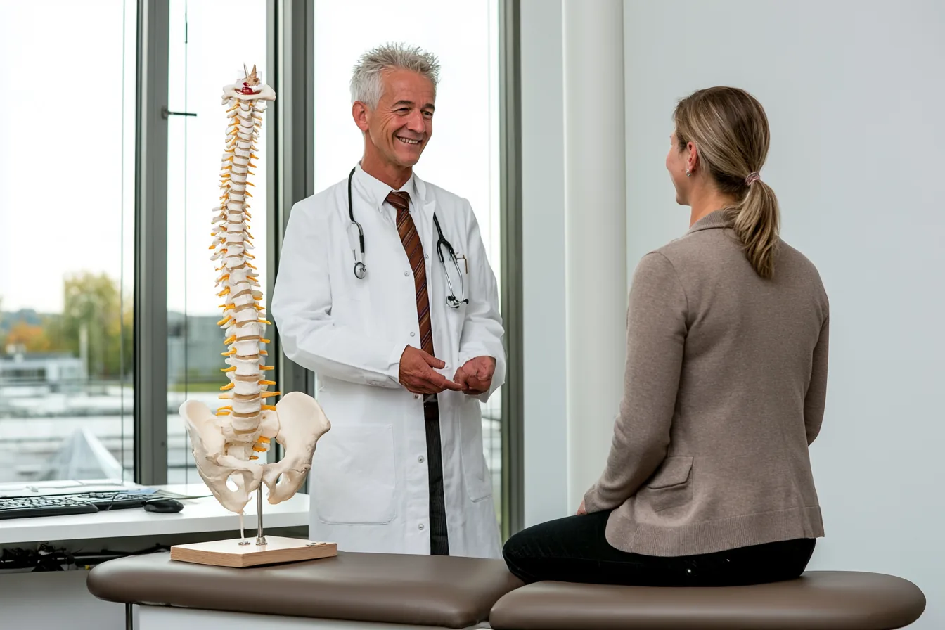Schmerzmediziner im Gespräch mit Schmerzpatient – Was macht ein Schmerzmediziner?