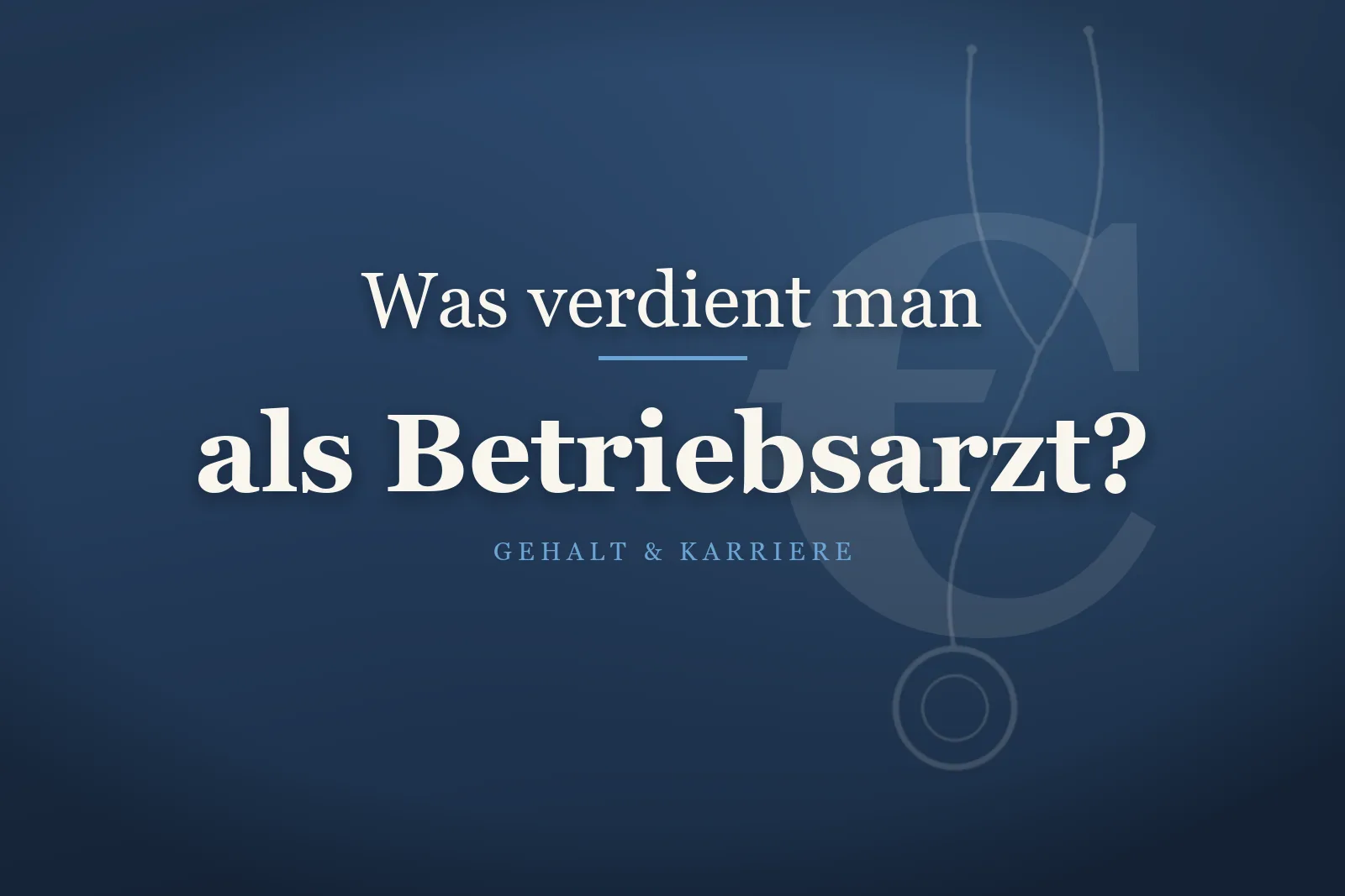 Betriebsarzt beim Gesundheitscheck im Unternehmen – Gehalt als Betriebsarzt