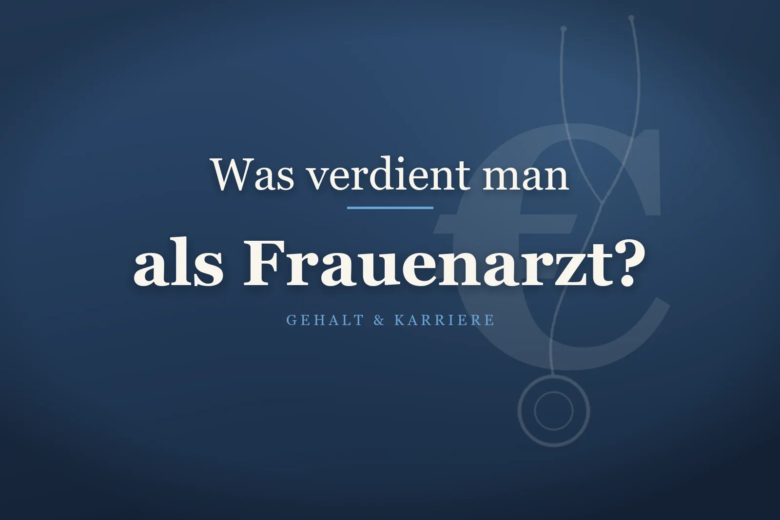 Frauenarzt im Beratungsgespräch in der Praxis – Gehalt als Frauenarzt