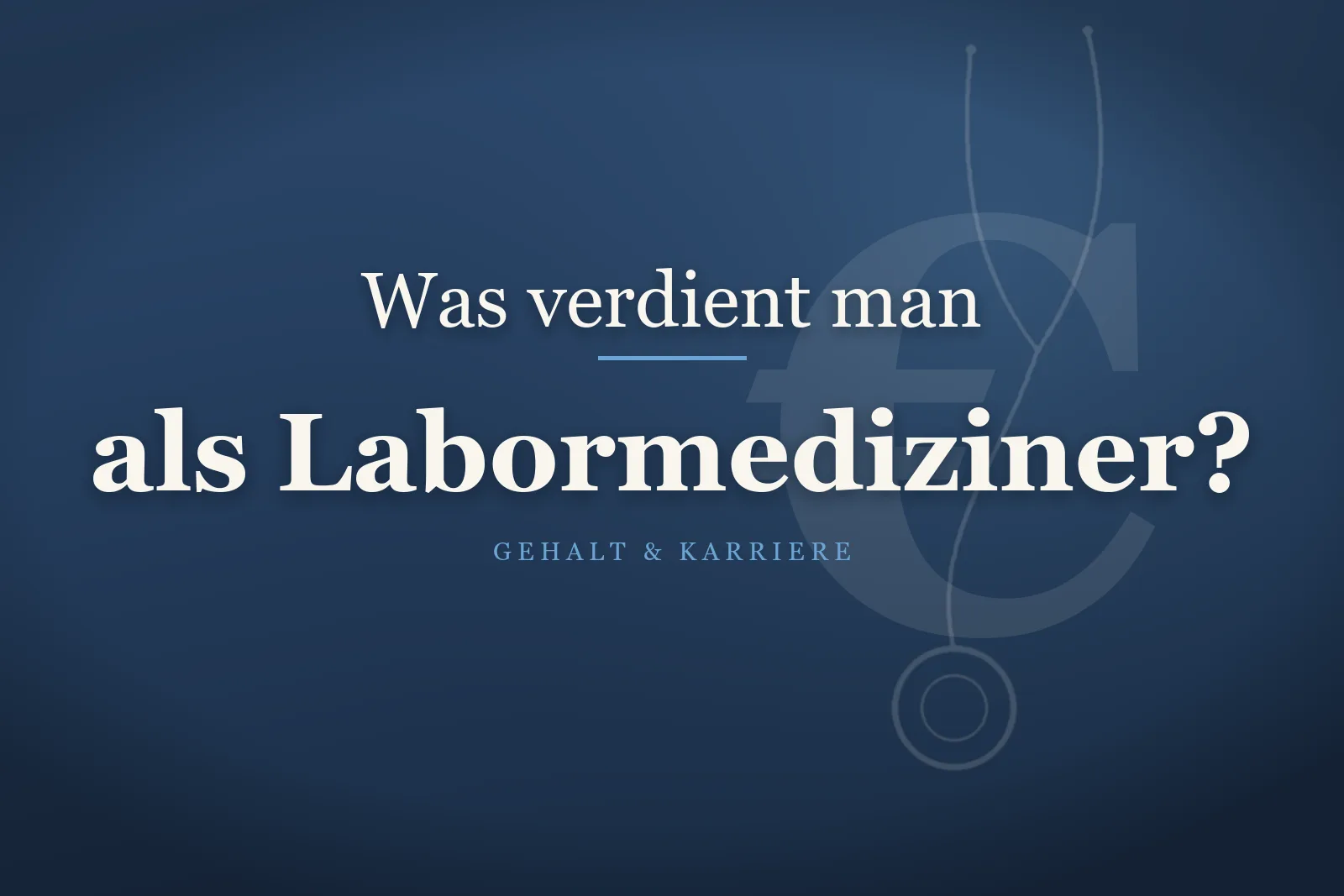 Labormediziner am Mikroskop im modernen Labor – Gehalt als Labormediziner
