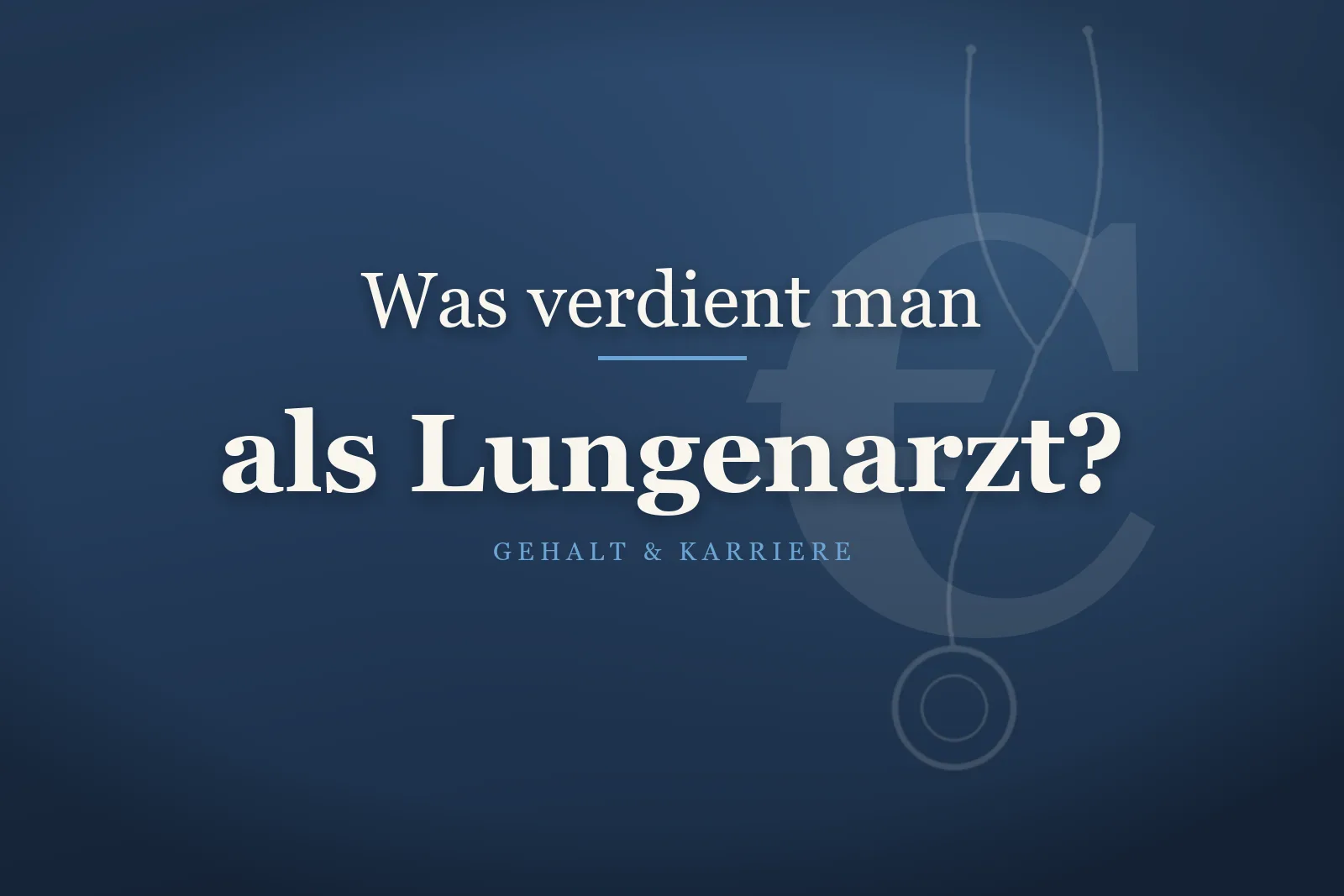 Lungenarzt bespricht Lungenfunktionstest – Gehalt als Lungenarzt
