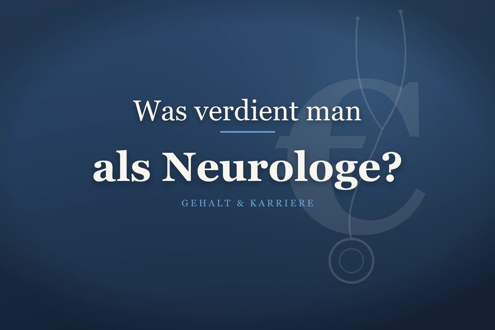 Neurologe führt Reflextest durch – Gehalt als Neurologe