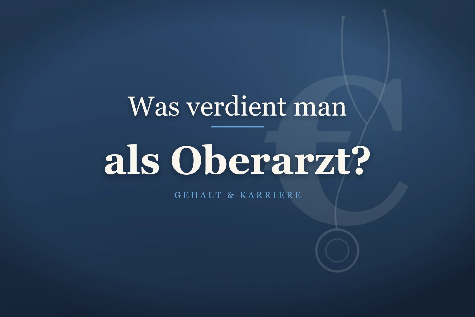Oberarzt leitet Teambesprechung auf der Station – Gehalt als Oberarzt