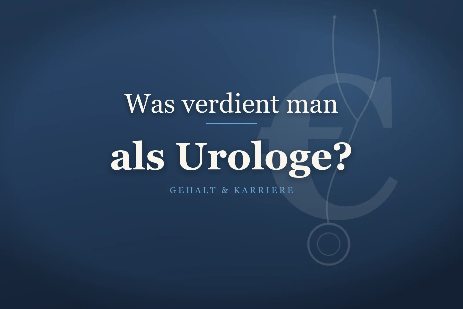 Urologe im Beratungsgespräch in der Praxis – Gehalt als Urologe