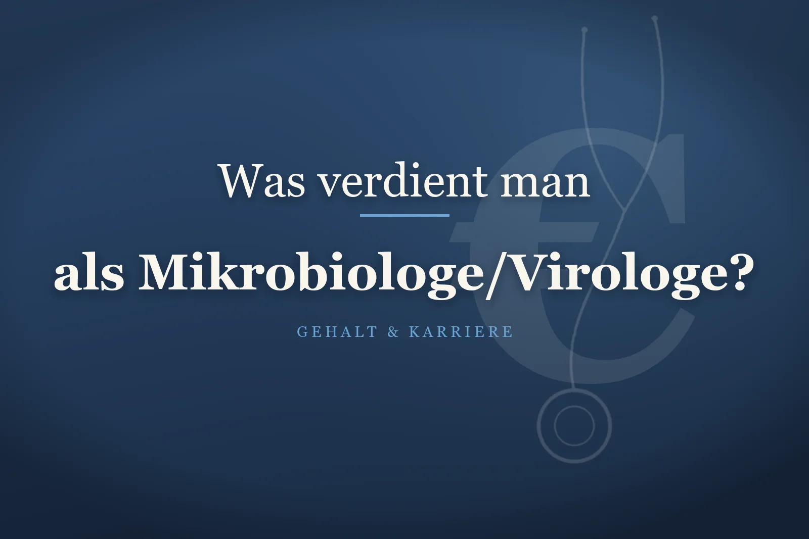 Virologe arbeitet mit Proben im Sicherheitslabor – Gehalt als Virologe
