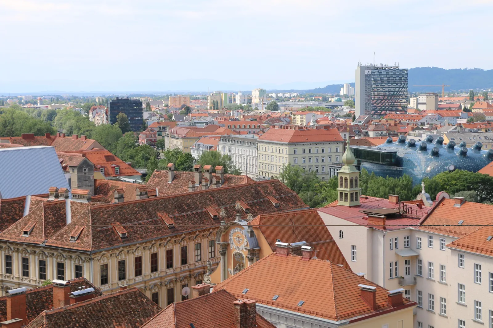 Stadtansicht von Graz – Medizinstudium in Graz