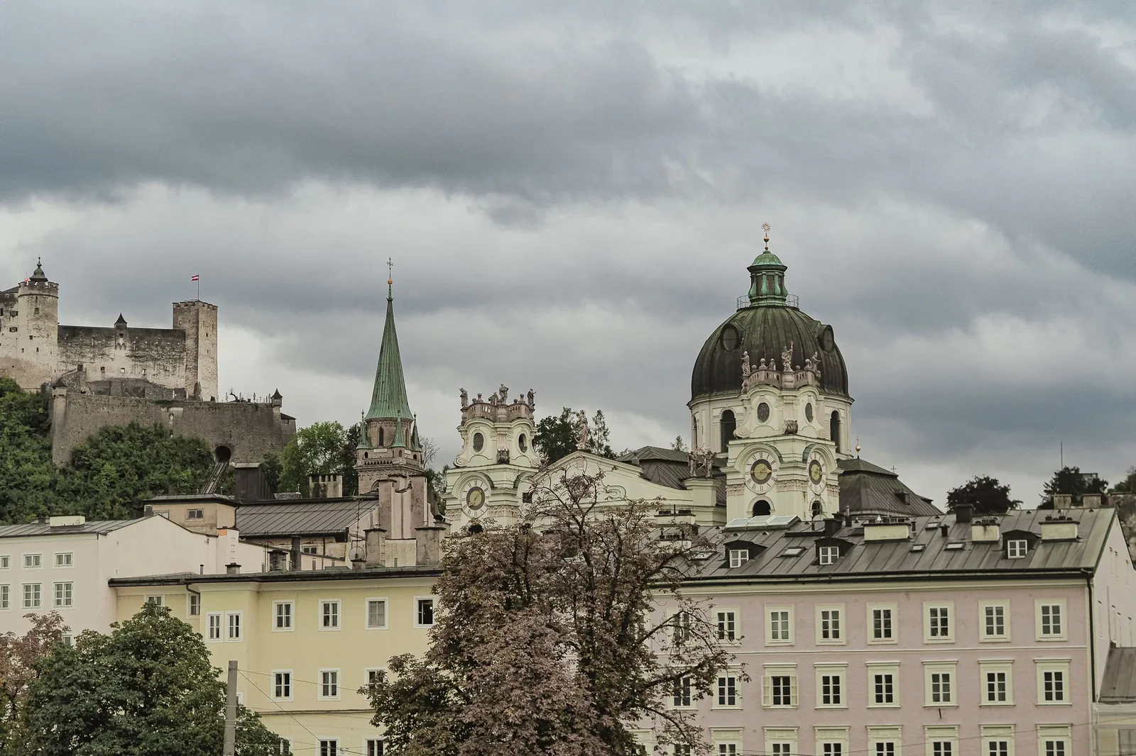 Stadtansicht von Salzburg – Medizinstudium in Salzburg