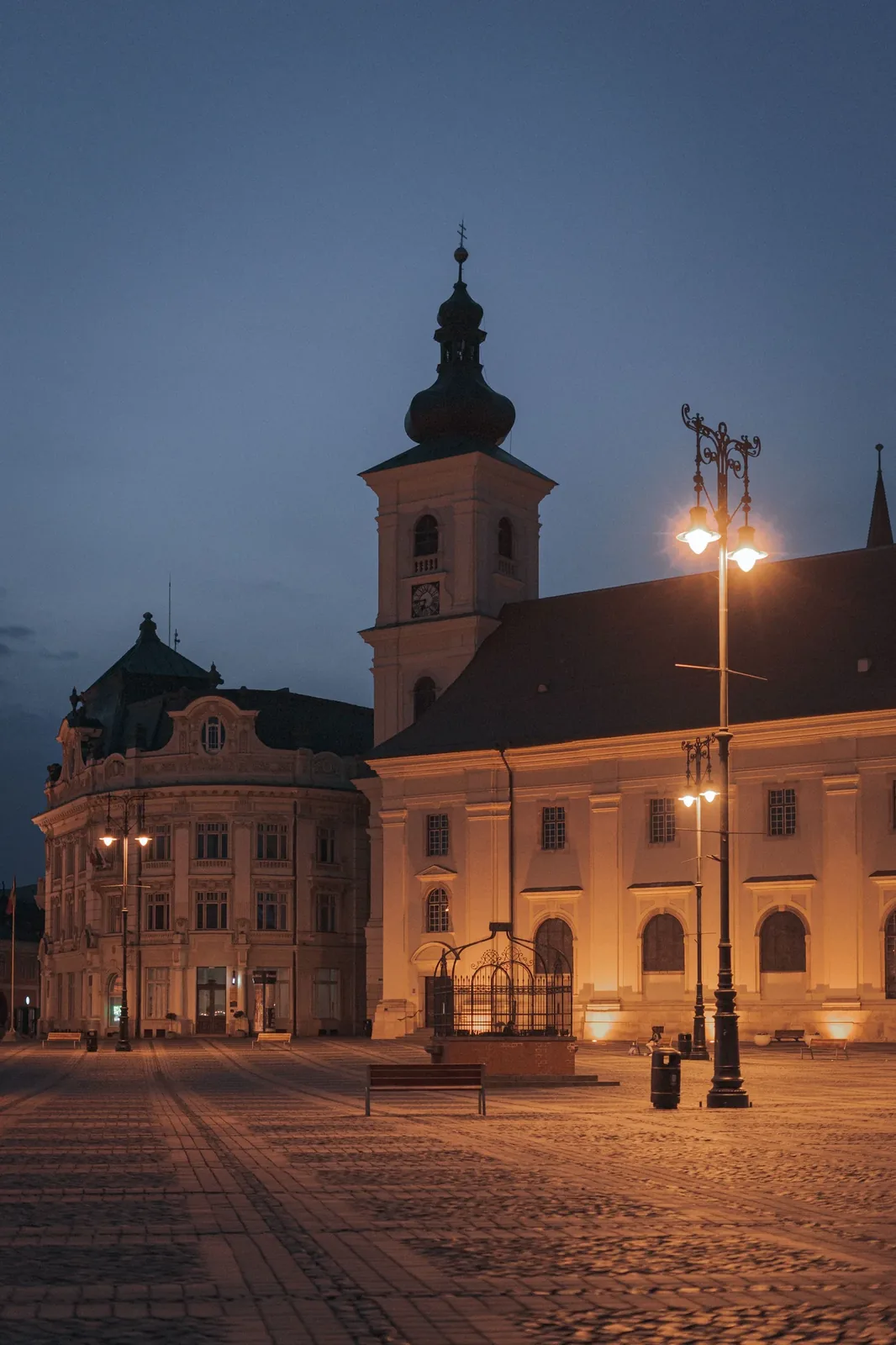 Stadtansicht von Sibiu – Medizinstudium in Sibiu