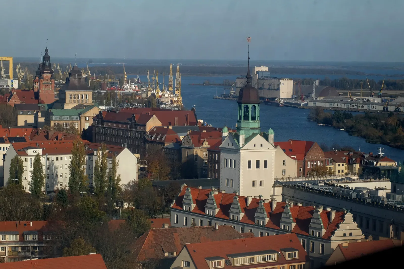 Stadtansicht von Stettin – Medizinstudium in Stettin