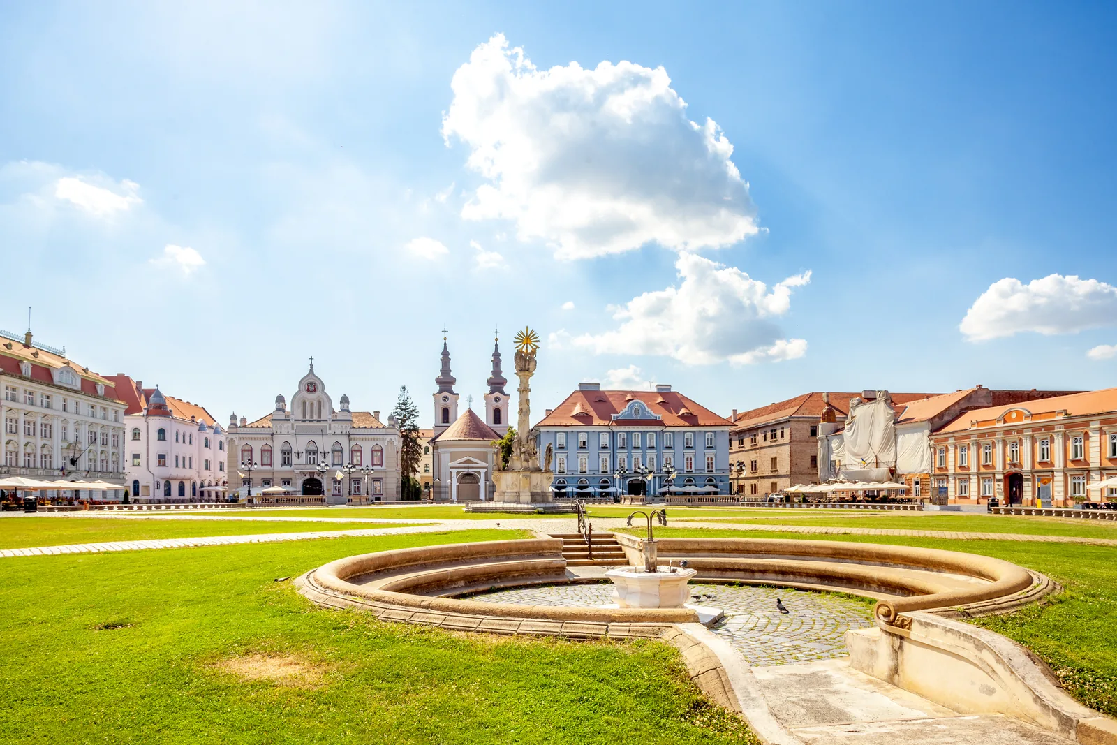 Stadtansicht von Timișoara – Medizinstudium in Timișoara