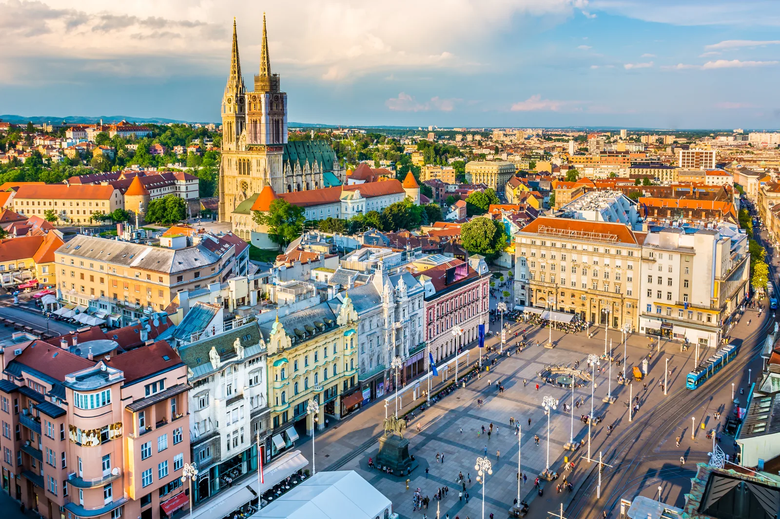 Stadtansicht von Zagreb – Medizinstudium in Zagreb